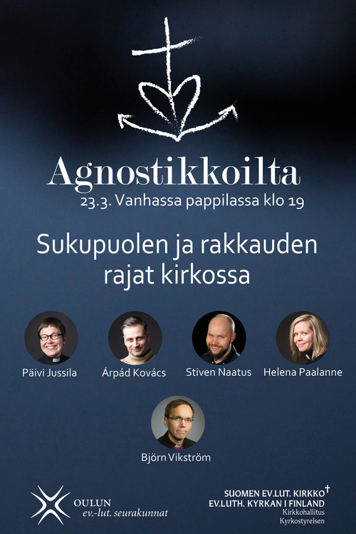 Agnostikkoillan juliste