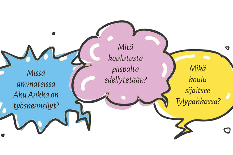 Tietovisassa on kysymyksiä kaikenikäisille.