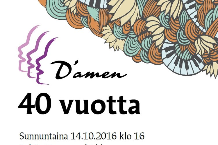 40-vuotis juhlakonsertti, D'amen 40-vuotis juhlakonsertti, D'amen