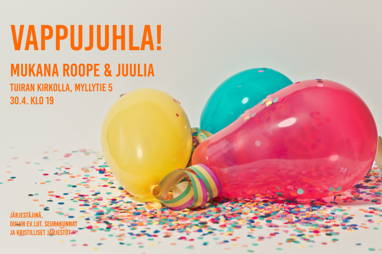 Opiskelijoiden ja nuorten aikuisten vappujuhla Opiskelijoiden ja nuorten aikuisten vappujuhla