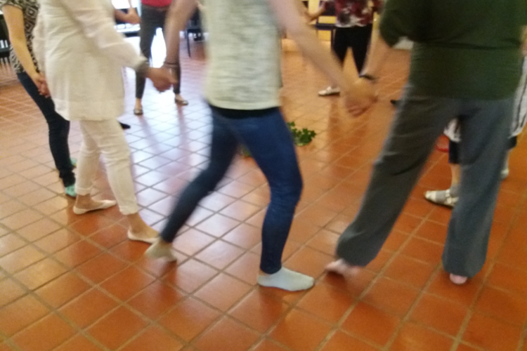 Pyhän Tanssin askeltyöpaja Pyhän Tanssin askeltyöpaja