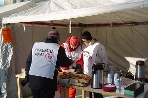 Yv-tapahtuma Oulujoen koululla 2007. Kuva: Saana Krook