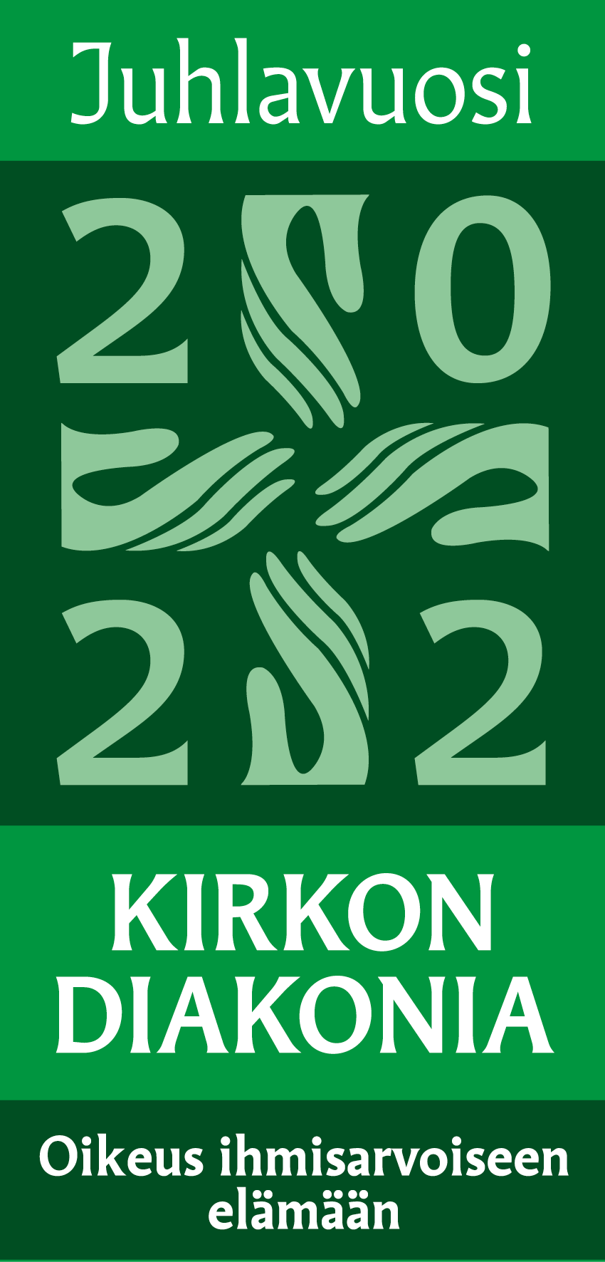 Diakonian juhlavuoden logo
