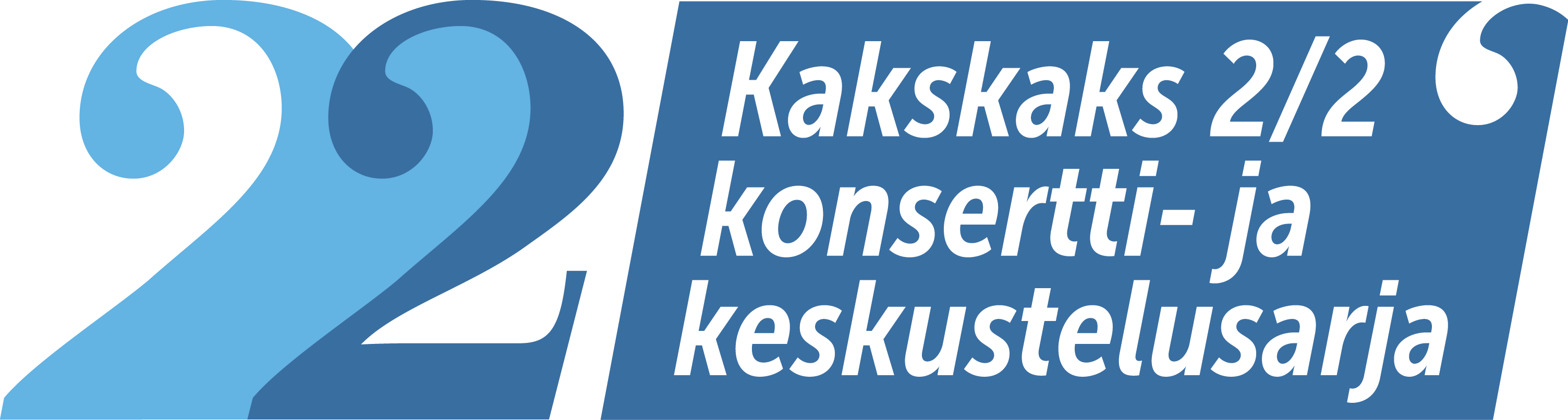 22-konserttisarjan logo.