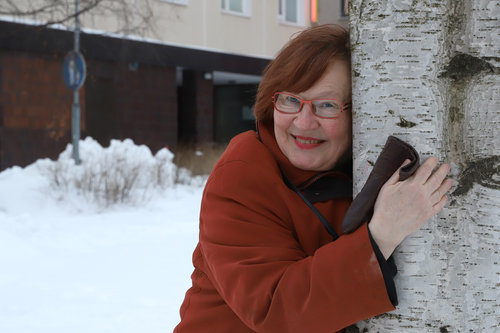 Kuvassa Marja-Liisa Karttunen.