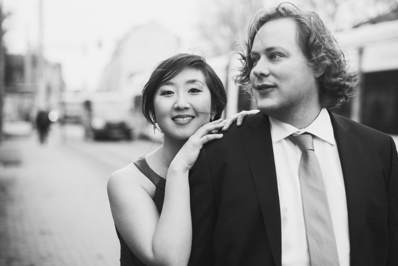 Bassobaritoni Jussi Juola ja pianisti Eun Hye Kang 