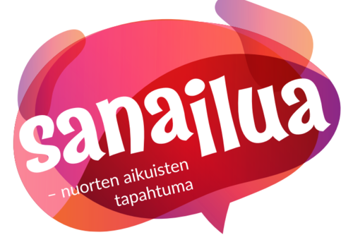 Sanailua -tapahtuman logo