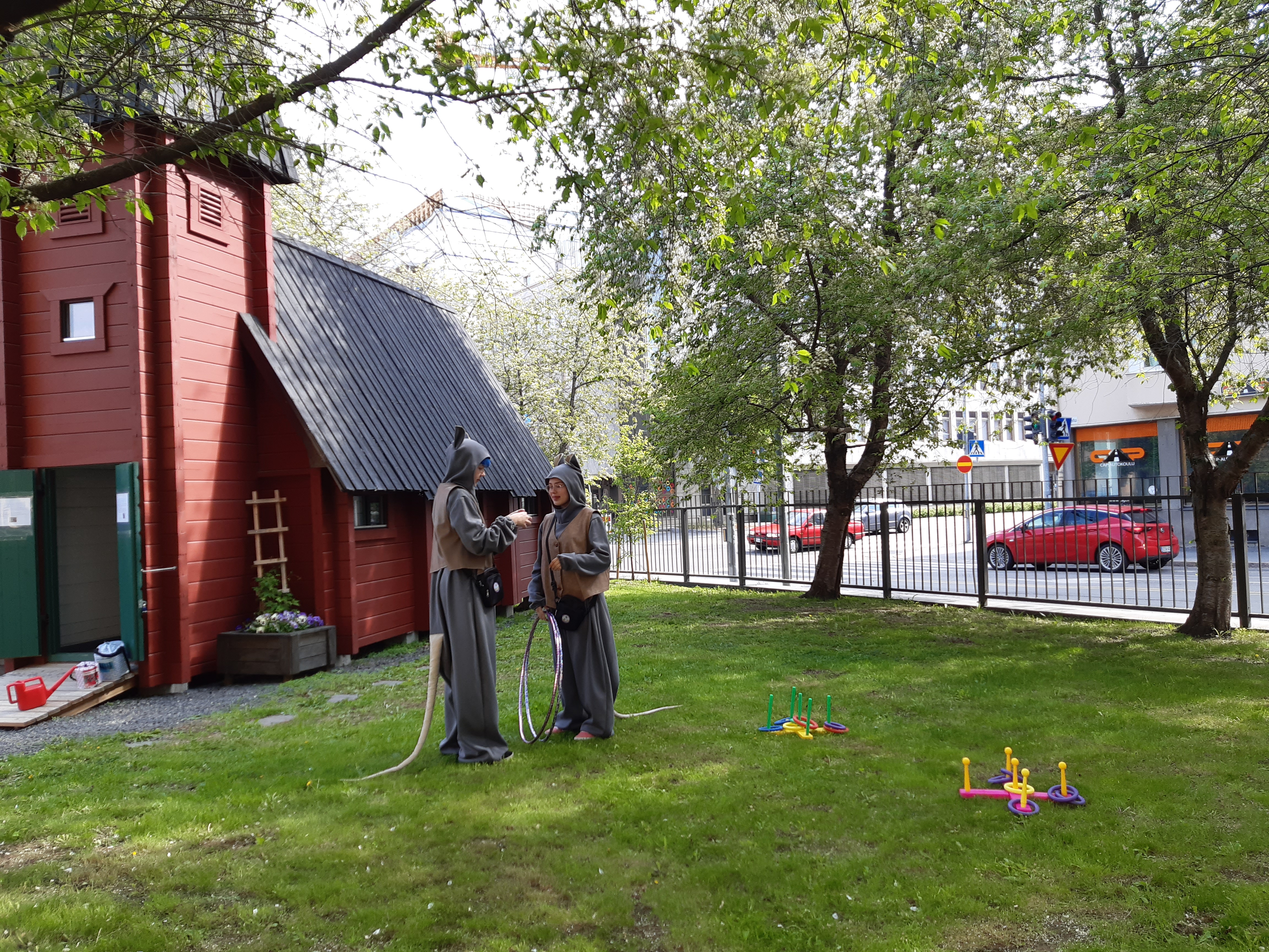 Kesätoimintaa lapsille Pikku-Sofian kirkolla Pikku-Sofian kirkko