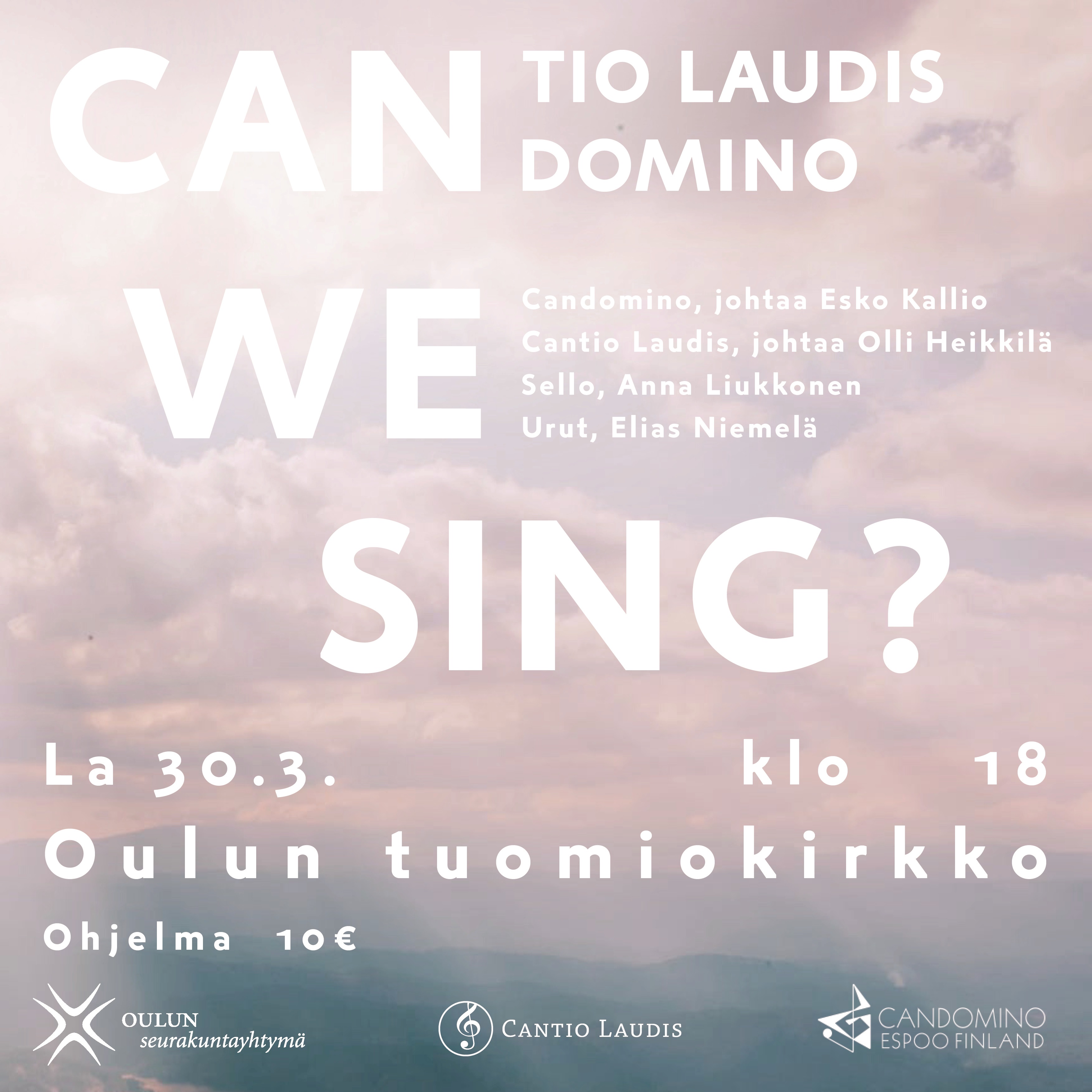 CAN WE SING? - Kirkkokonsertti CAN WE SING? - Kirkkokonsertti