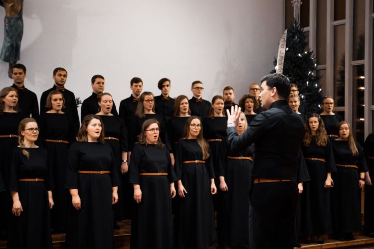 Virtuaalikirkko: Cantio Laudis -kuoron joulukonsertit klo 18 ja 20 Cantio Laudis -kuoro.