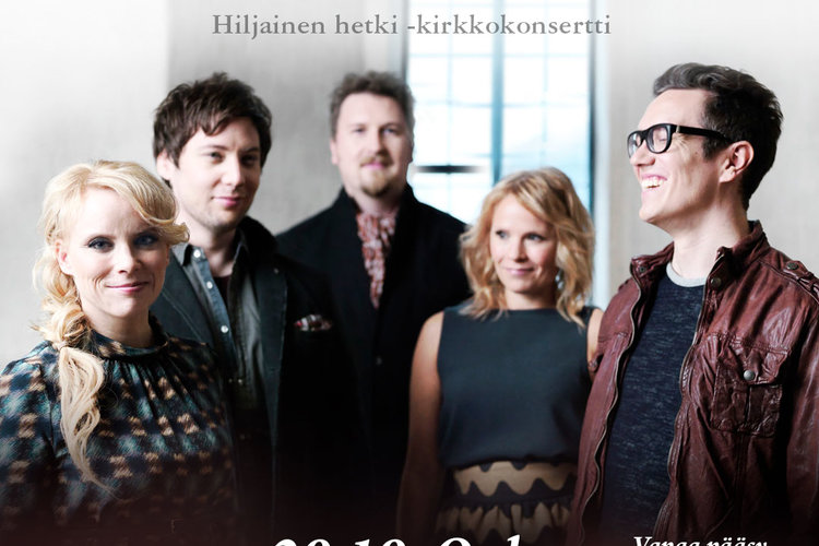 CLUB FOR FIVE Hiljainen hetki-kirkkokonsertti CLUB FOR FIVE Hiljainen hetki-kirkkokonsertti