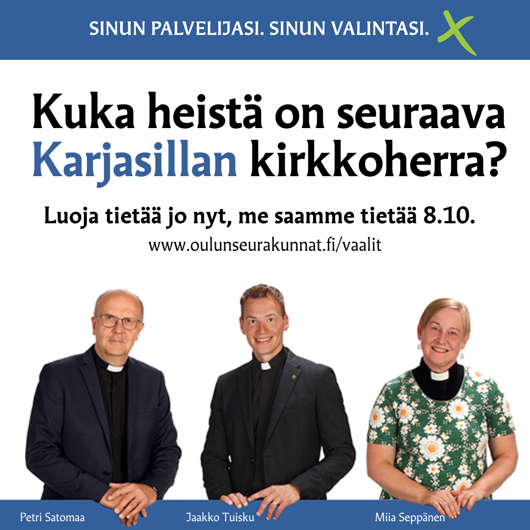 Kirkkoherraehdokkaat ja vaalin tärkeät tekstit