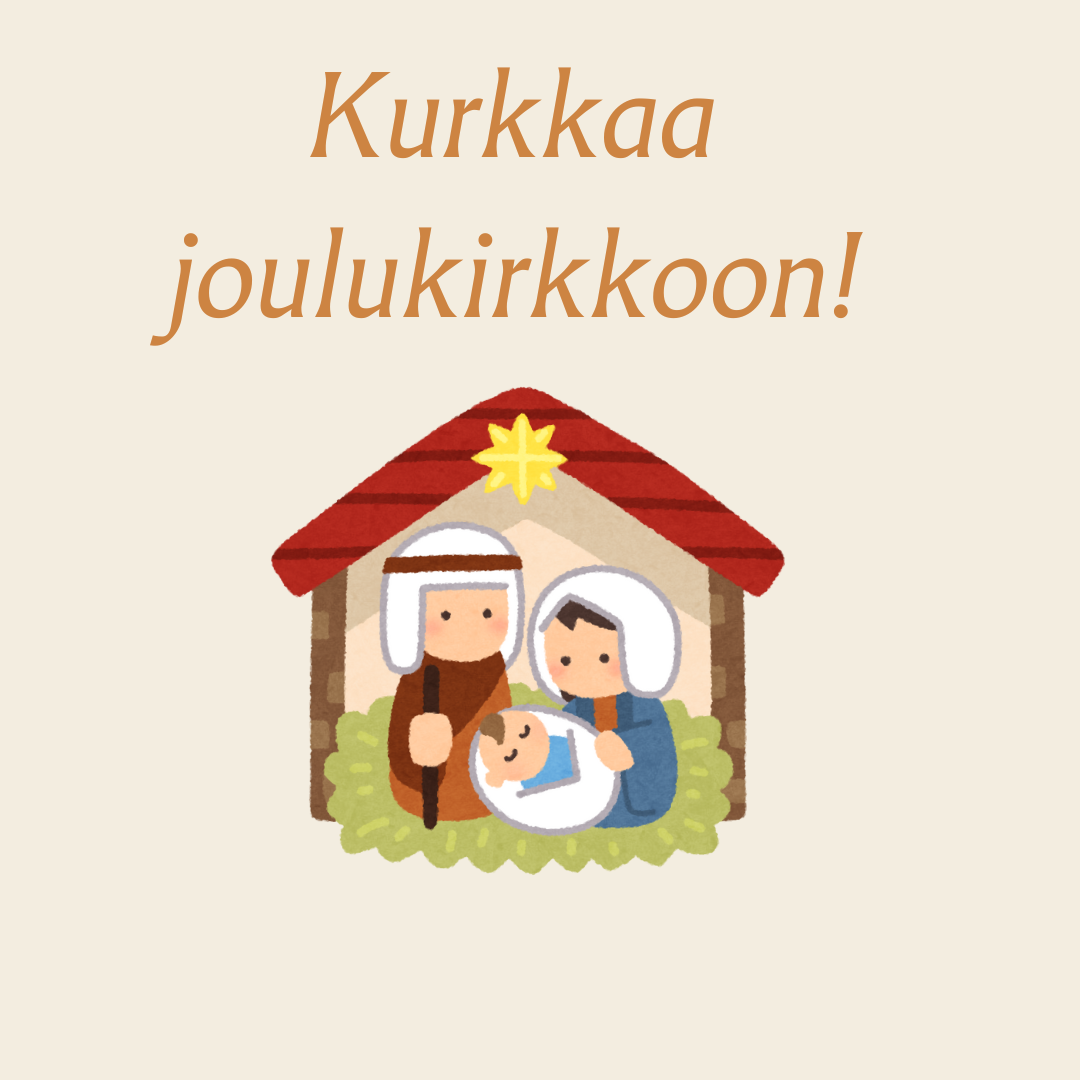 Kurkkaa Oulujoen joulukirkkoon! jouluseimi