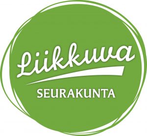 Ulkoilukummit liikkuva seurakunta- logo