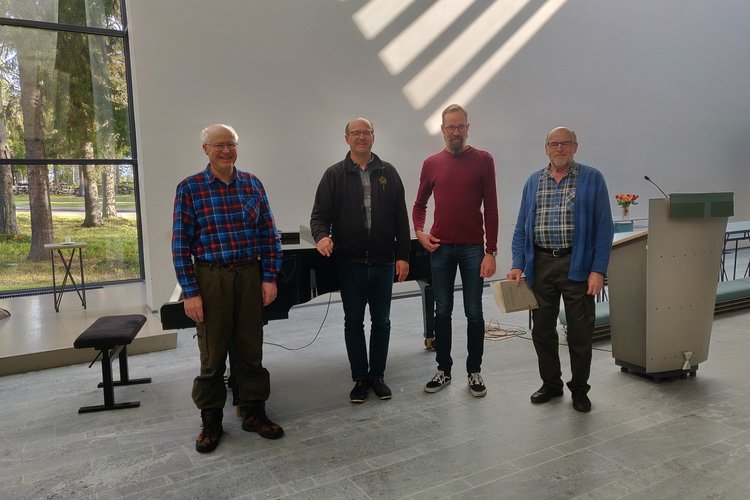 Laulumusiikin konsertti; Tuomo Rahko, Tuomo Nikkola, Risto Ainali ja Jarkko Metsänheimo Laulumusiikin konsertti; Tuomo Rahko, Tuomo Nikkola, Risto Ainali ja Jarkko Metsänheimo