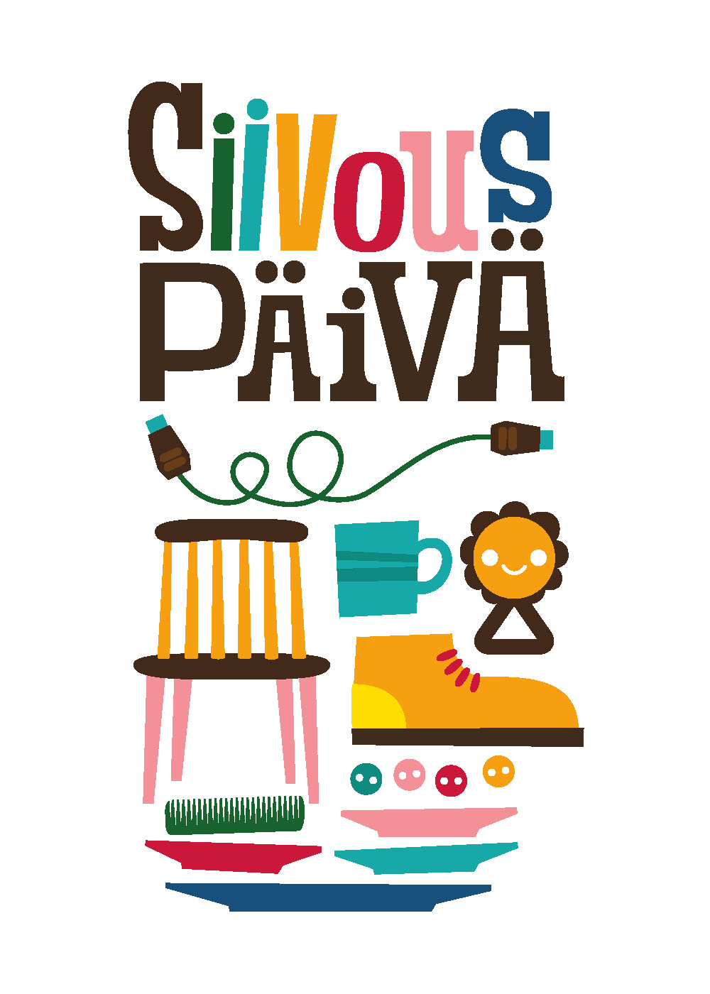 Kuvassa on virallinen siivouspäivän logo.