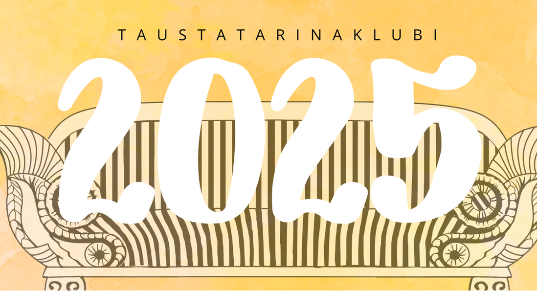 Taustatarinaklubi 30 vuotta täyttäville: Younghearted Kuvassa sohva ja tekstit taustatarinaklubi 2025