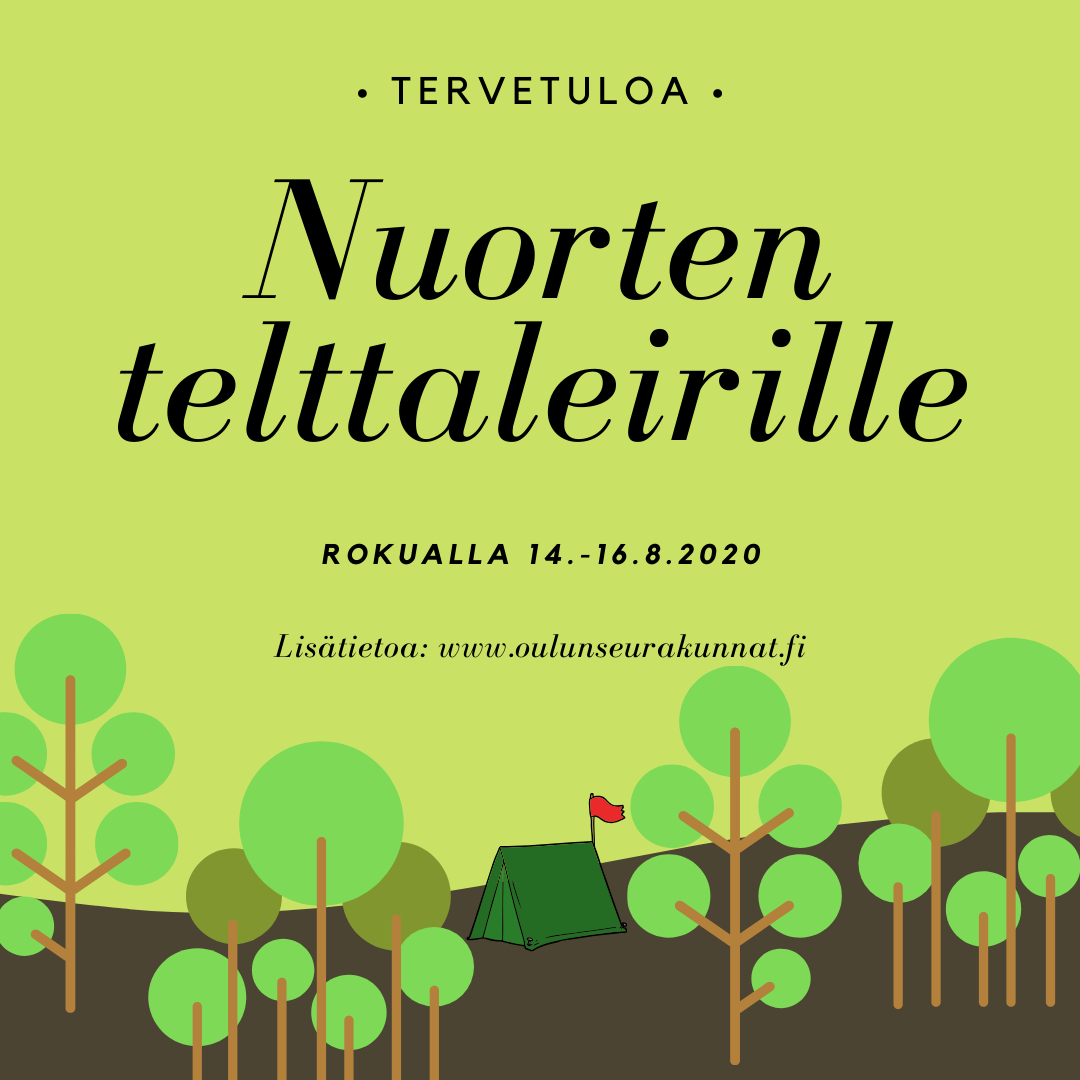 Rovastikunnallinen nuorten telttaleiri k